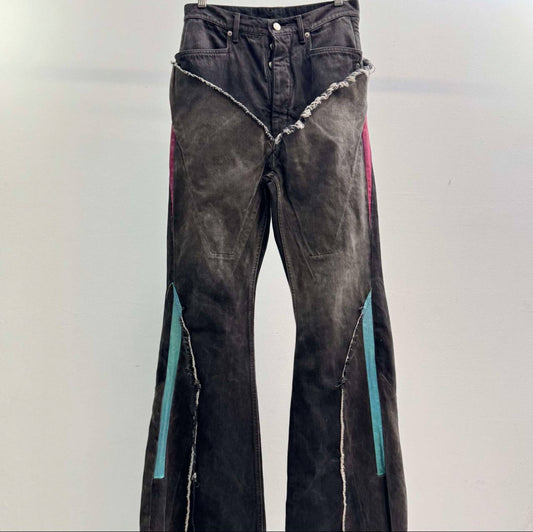 Rick Owens Silvered EDFU Jeans