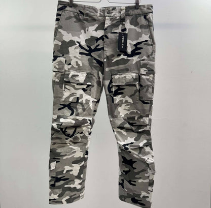 Balenciaga Ripstop Camo Cargo Pants