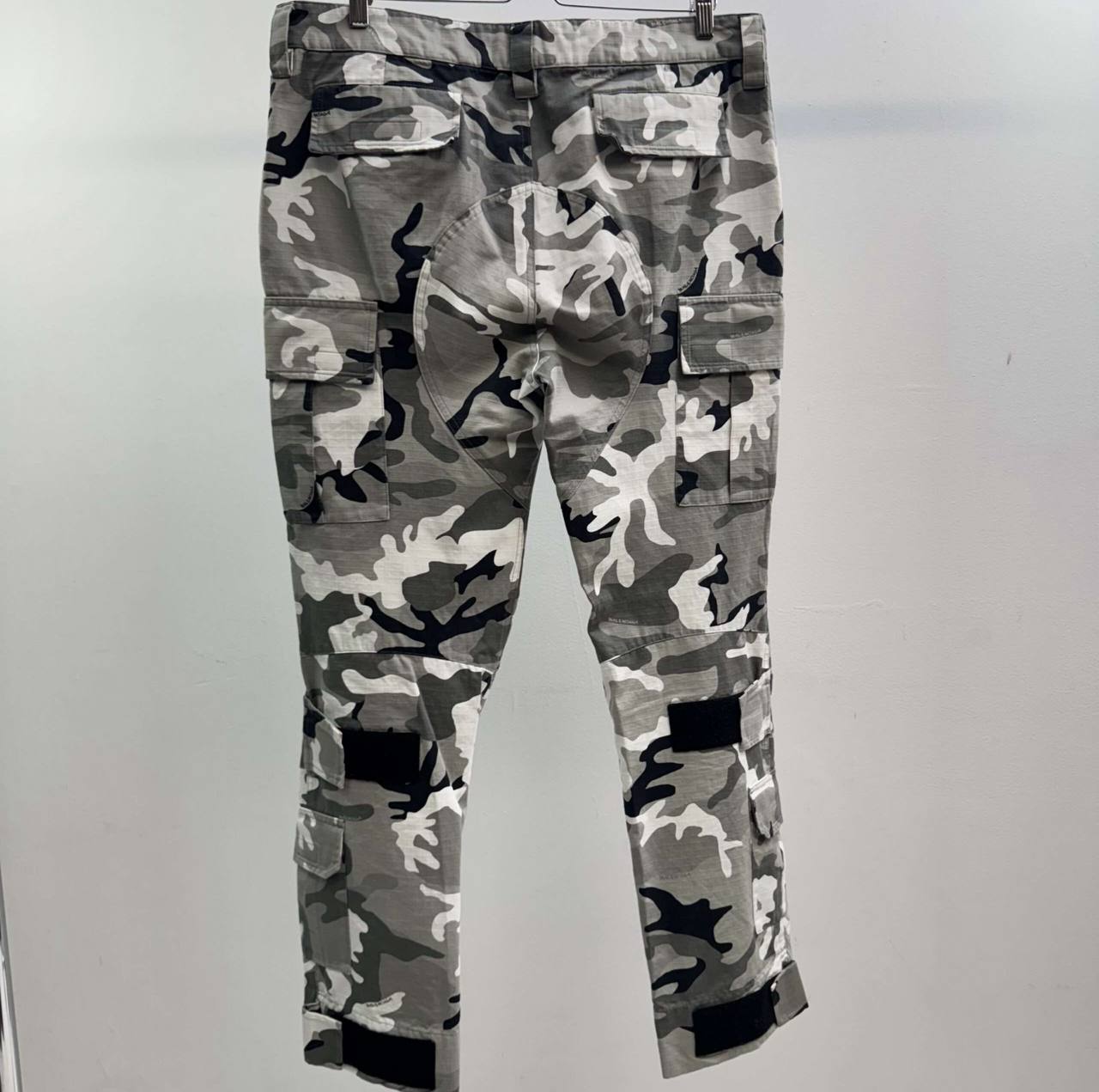 Balenciaga Ripstop Camo Cargo Pants