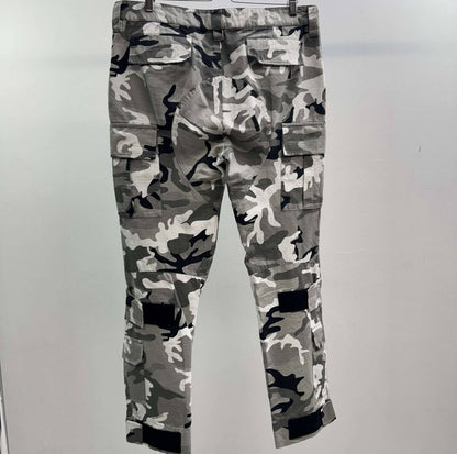 Balenciaga Ripstop Camo Cargo Pants