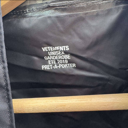 Vetements Barcode Raincoat